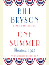 Cover image for One Summer